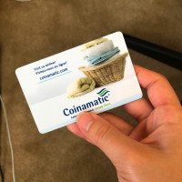 Coinamatic Laundry card (New)