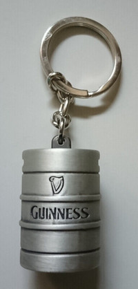 Guinness Beer Keg Key Ring