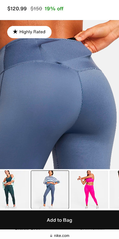 New Nike Leggings- Nike Go-leggings with pockets in Women's - Bottoms in Charlottetown - Image 2