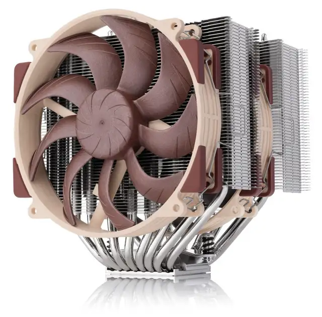 Noctua NH-D15 CPU Cooler with 2X NF-A15 PWM 140mm Brown Fans628632799732491226