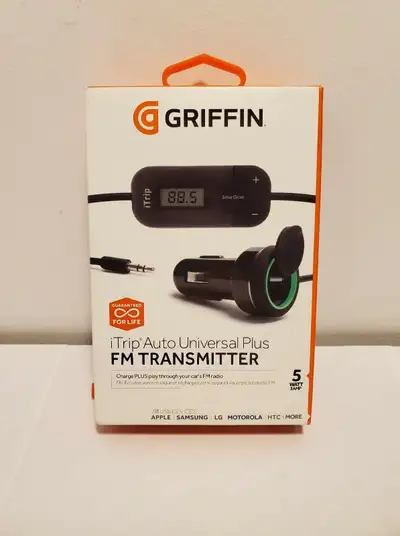 NEW - Griffin iTrip Universal FM Transmitter and Car Charger, View more