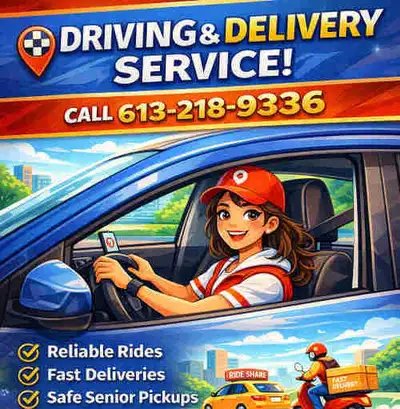 SAFE RIDE SOLUTIONS FAST. RELIABLE. SAFE DRIVING & DELIVERY SERVICE Trusted by families, seniors, an...