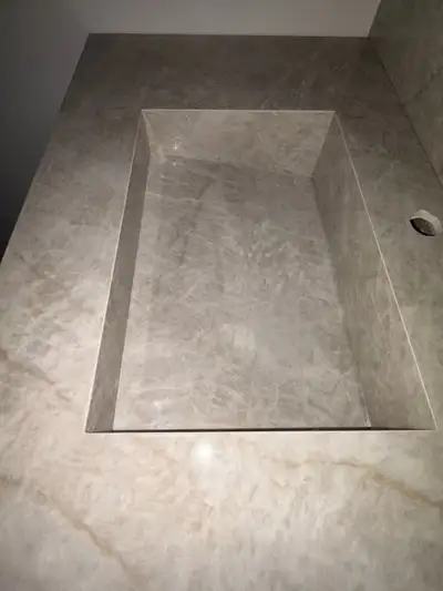 Integrated Undermount sink with vanity - 647-493-4330, View more