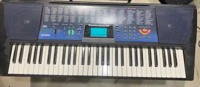 Fun late 90’s keyboard synthesizer. Good condition. 100 tones and rhythms. Has MIDI in and out. Powe...