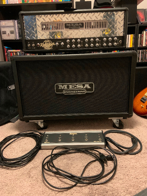 Mesa Boogie Triple Rectifier Half Stack Package With Road Case in Amps & Pedals in Calgary