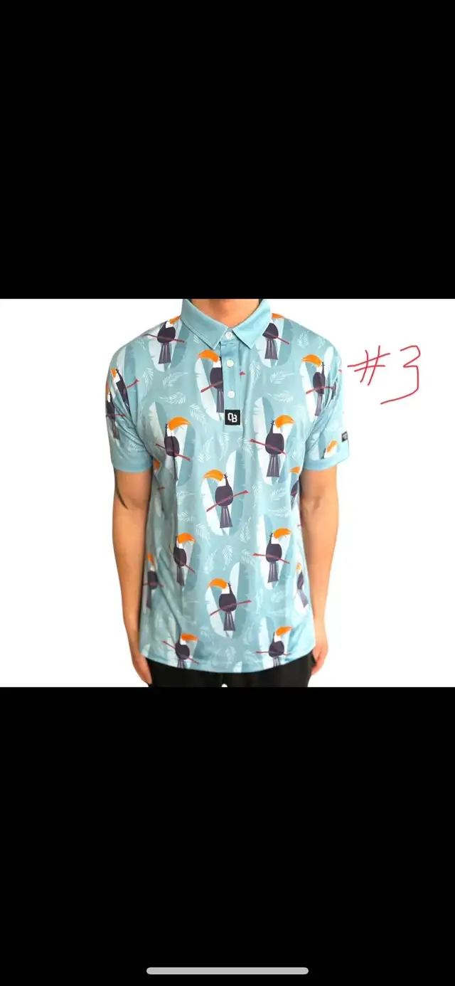 Men’s Golf Polo Shirts S/M/L/XL/2XL/3XL *NEW* in Golf in City of Toronto - Image 5