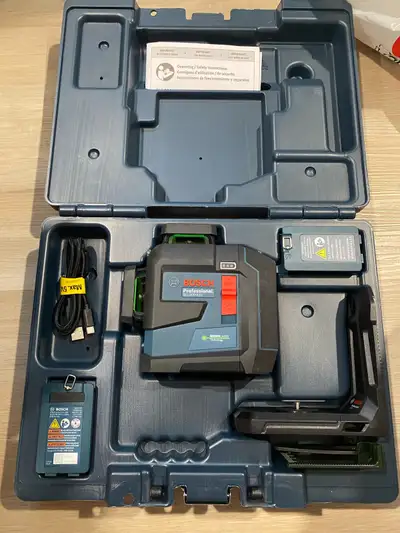 Bosch GLL300 360 green beam Three plane level , View more