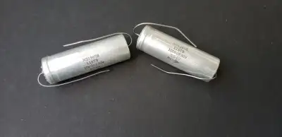 Axial Electrolytic Capacitor 1000uf 30v Vintage Audio NOS 2/$19, View more
