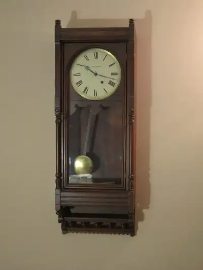 Nice Seth Thomas Queen Anne Wall Clock, View more