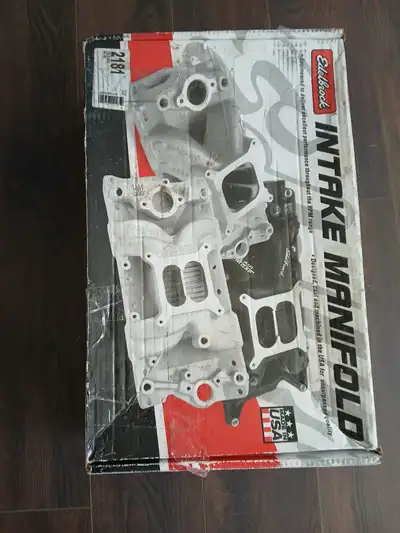 Edelbrock Aluminum Intake Manifold - 351 Windsor New in Box - Never been installed $500
