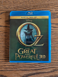 Oz The Great and Powerful 3D Blu-Ray