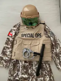 SPECIAL OPS - MILITARY POLICE ARMY COSTUME for kids ★ Medium 7-8