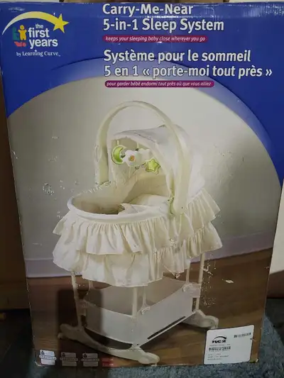 The First Years - Carry-Me-Near 5-in-1 Baby Bassinet, View more