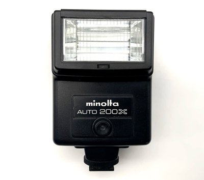 Minolta Auto 200x Camera Flash Flash Unit Clip-on Flash Flash Li, View more