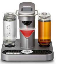 Bartesian Cocktail Maker with Drink Pods, shaker and spare flask