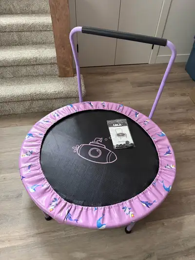 38” Trampoline for Kids Only used indoors Paid $90 new