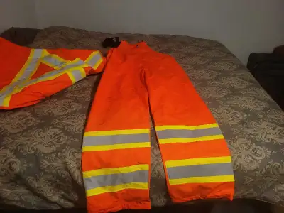Men's 2xl fire proof rain suit, View more