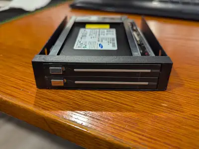 Dual Bay 2.5" Inch SATA III Hard Drive HDD & SSD Tray Caddy, View more