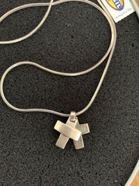Sterling Silver Cross with Chain