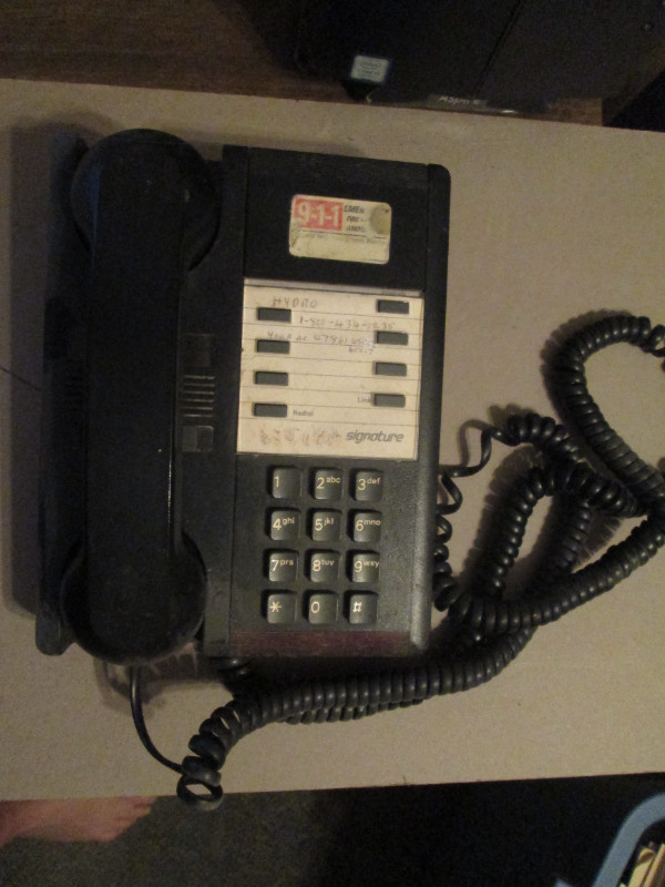 Signature phone. in Home Phones & Answering Machines in Peterborough