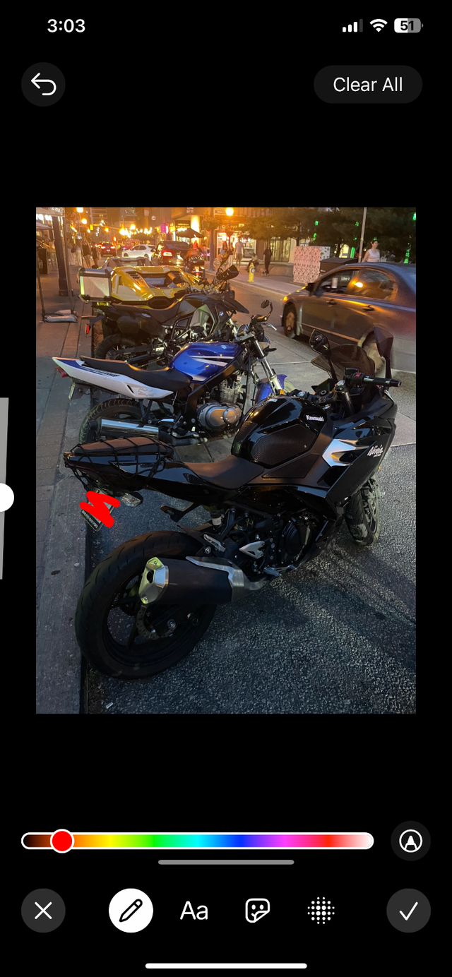 Kawasaki Ninja 400 2021 $5500 in Sport Bikes in City of Toronto - Image 4