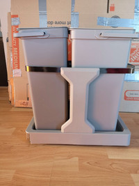 Double Pull-Out Storage Bin