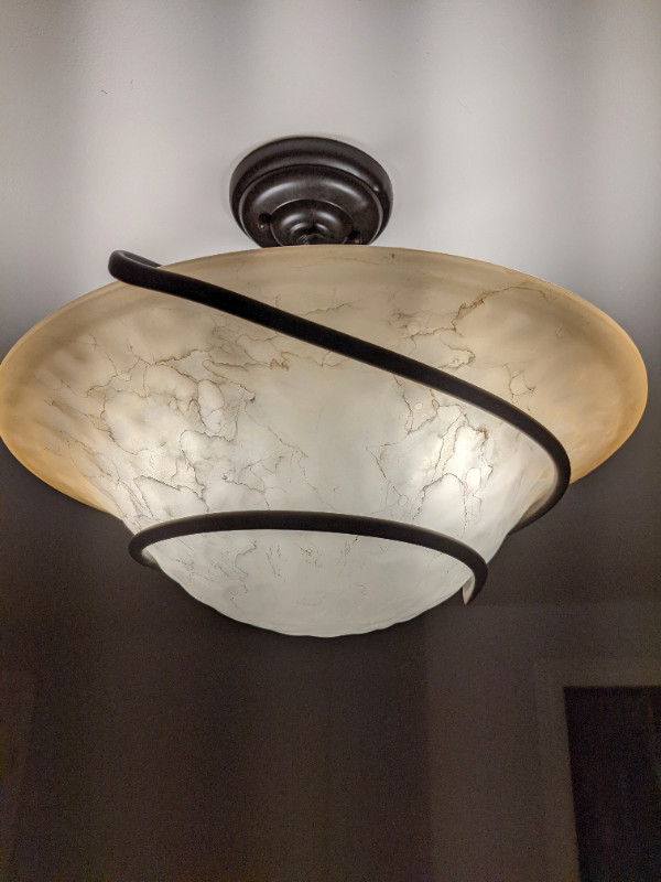 Semi-flush chandelier in Indoor Lighting & Fans in Markham / York Region