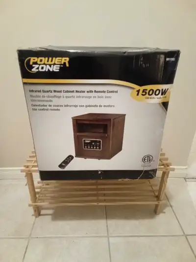 POWER ZONE INFRARED QUARTZ HEATER, View more