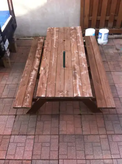 GRANDE TABLE  PICNIC EXTÉRIEUR, View more
