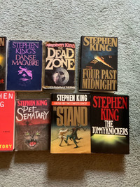 Stephen King Hard Cover Books 