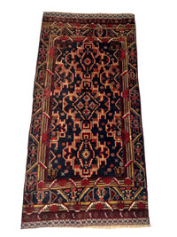 Baluch tribal rug- high density knot-