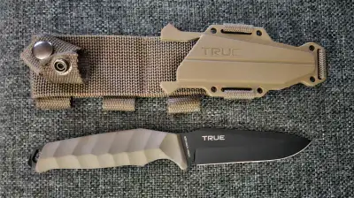 Brand new never used Approximately a 5 inch blade Well balanced is this very nice knife made by true...