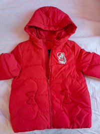 girl's winter coat  110~130cm  