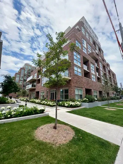 Condo suite with 2 bedrooms + den. - Den is perfect for a home office or nursery. - 2 full bathrooms...