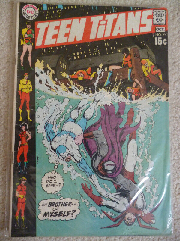 Teen Titans DC Comics lot x 10 1966-1972 Robin Speedy WonderGirl in Arts & Collectibles in Peterborough - Image 4