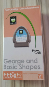 Cricut George and Basic Shapes Cartridge