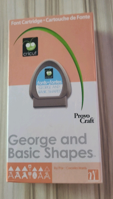 Cricut George and Basic Shapes Cartridge in Hobbies & Crafts in London