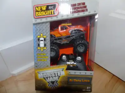 Camion téléguidé Monster Jam El Toro Loco monster truck • Condition = En très bonne état. / In very...