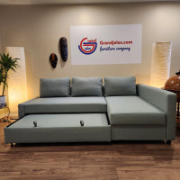 renewed IKEA sectional and reversible Sofa bed "(FREE DELIVERY)"