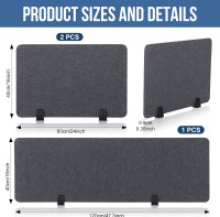 “New” Acoustic Soundproof Desk Dividers: Save $150
