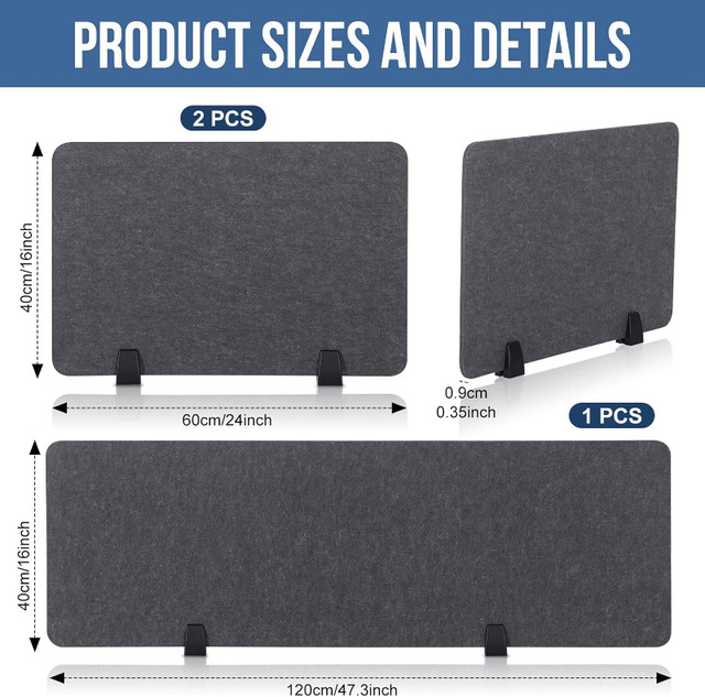 “New” Acoustic Soundproof Desk Dividers: Save $150 in Other Business & Industrial in London