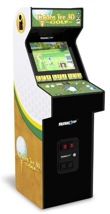 Golden Tee 3D Deluxe Arcade Machine, View more