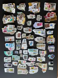 465+ POSTAGE STAMPS From 52 COUNTRIES New Collectors or Crafters