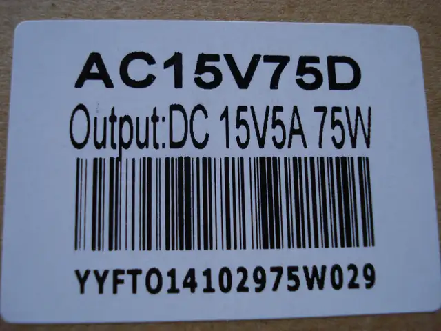 Toshiba Satellite 4030CDS AC Adapter PA3469U-1ACA, AC15V75D in Laptop Accessories in Granby - Image 9