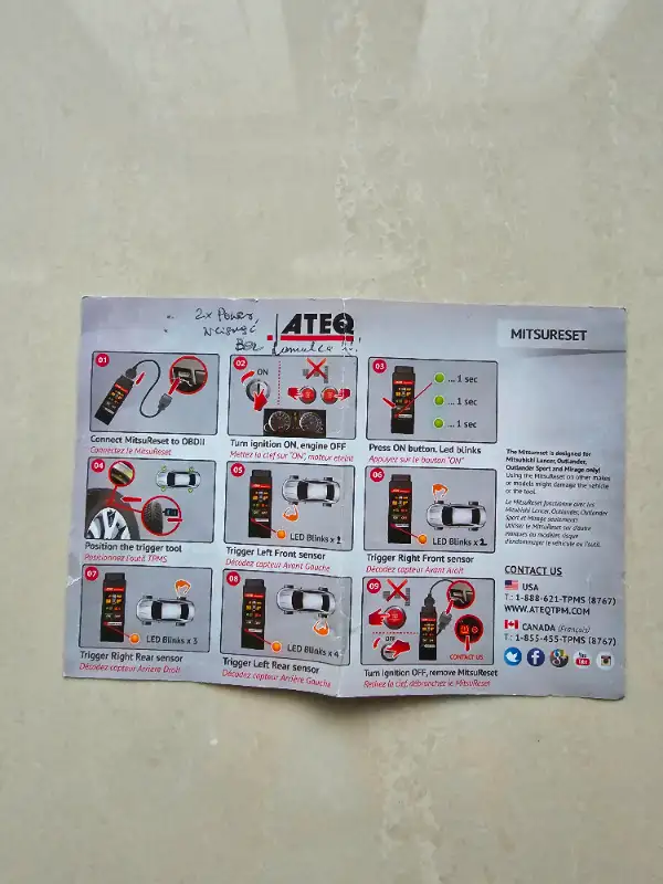 MitsuReset Tool in Tires & Rims in Mississauga / Peel Region - Image 4