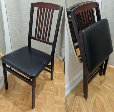 Vintage Retro Foldable Portable Wood Stool/Chair ONLY ONE!, View more