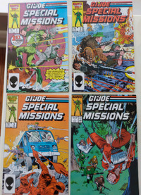 GI Joe Special Missions #1 - 10 run Marvel 1986 High Grade NM