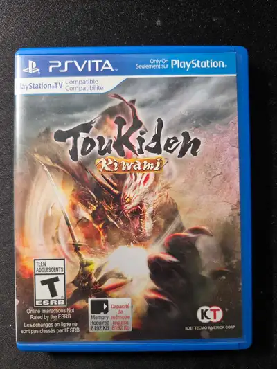 Koei Tecmo Toukiden Kiwami PlayStation Vita, View more