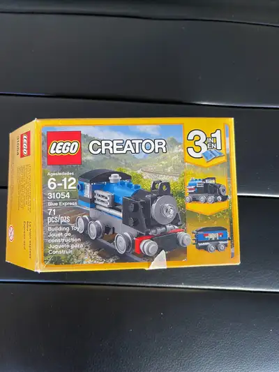 Get ready for creative building with the Lego 3 in 1 Creator 31054 Blue Express set, featuring 71 pi...