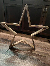Wooden decor star